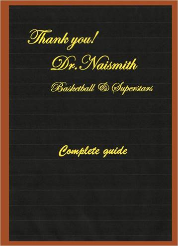 『Thank you! Dr.Naismith Basketball & Superstars』の攻略本の表紙